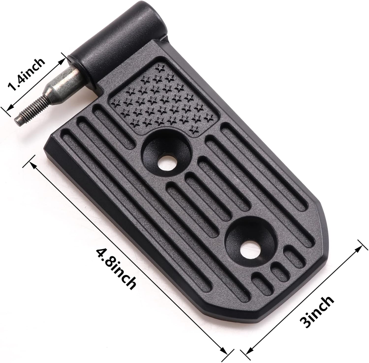 JL Door Hinges for Jeep, Replacement Original Factory Door Hinge Sleeve for 2018-2025 2026 Jeep Wrangler JL JLU Sports Sahara Rubicon Gladiator JT Accessories 4 Door, Aluminum,8 Pcs, Black