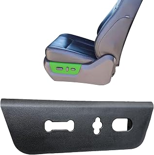 Front Left Driver Side Seat Shield Bezel Power Seat Adjuster Switch Insert Housing Fits for Ford F-250 F-350 F-450 F-550 Super Duty Lariat Platinum King Ranch 2011 2012 2013 2014 2015 2016