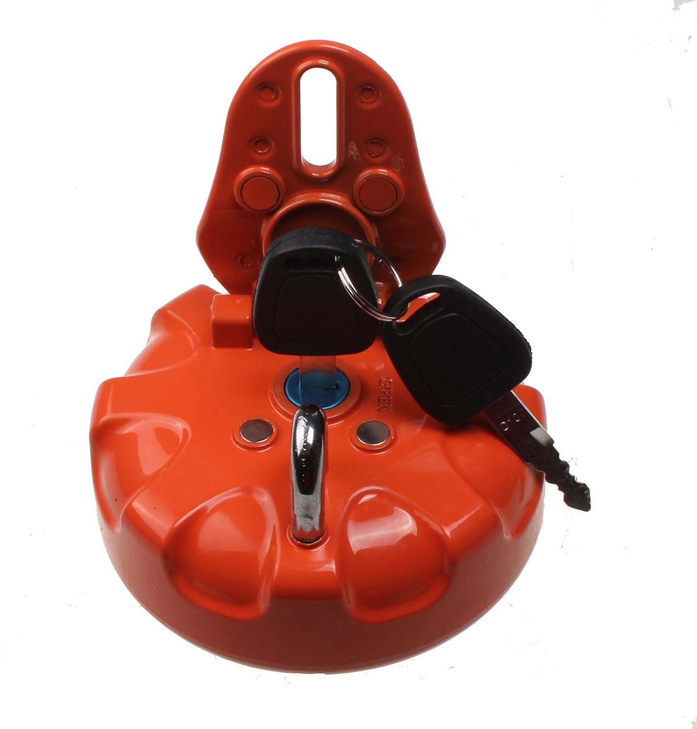 Holdwell Fuel Tank Cap With 2 Keys compatible with Daewoo Doosan Excavator DH215-7 DH225-9 DH300