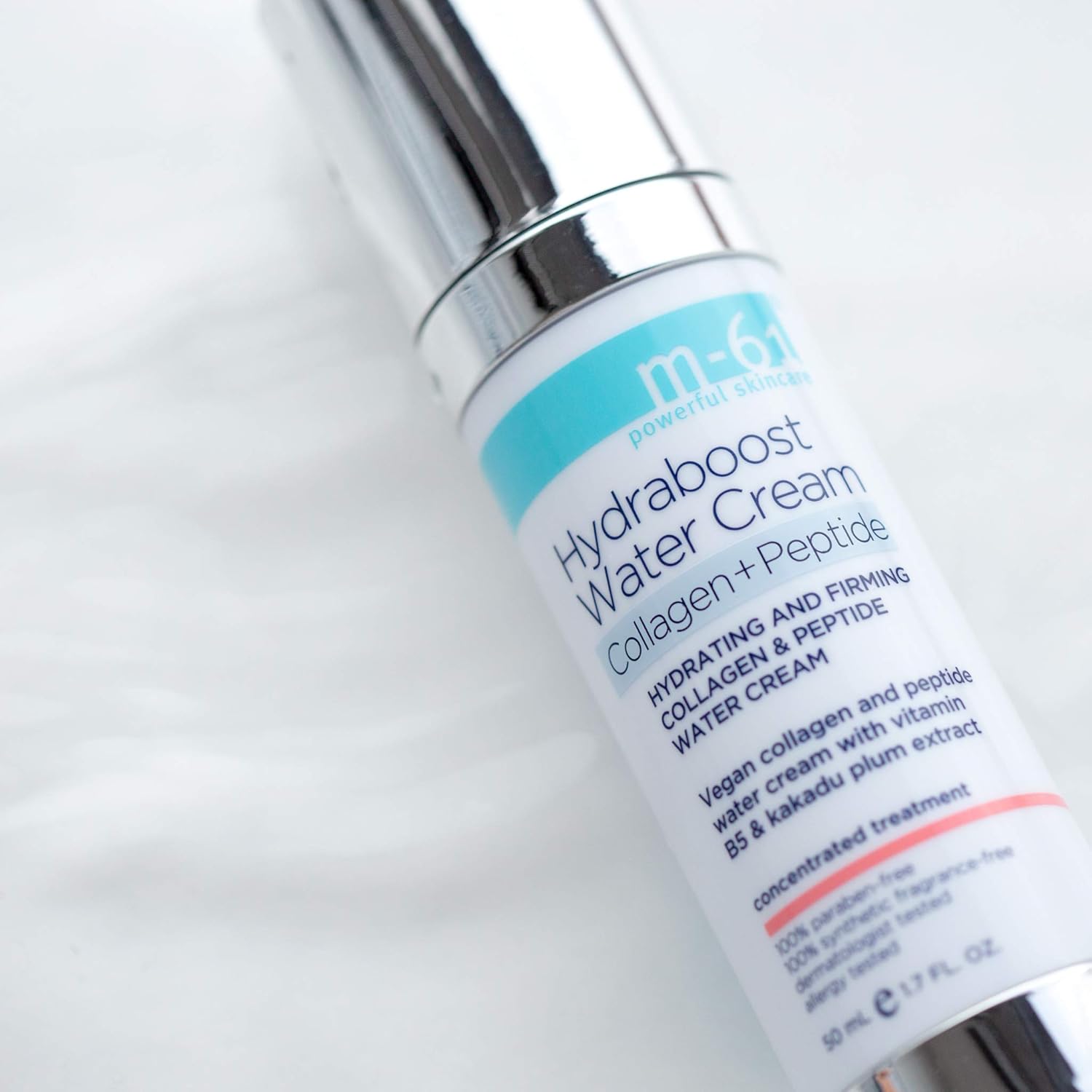 m-61 Hydraboost Collagen+Peptide Water Cream | Lightweight, Hydrating and Firming Gel-Cream With Vegan Collagen and Peptides. For All Skin Types - 1.7 Fl Oz - Image 6