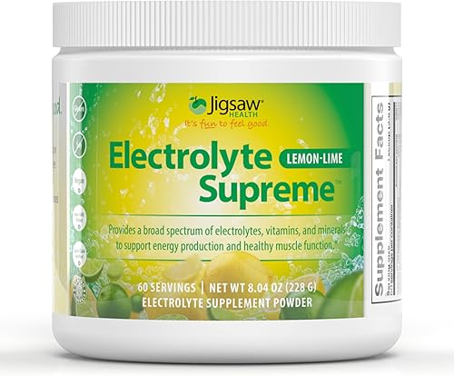 Suplemento Jigsaw Health Electrolyte Supreme delicioso sabor a bayas amplio espectro de electrolitos  oligoelementos 60 paquetes de polvo 1 1 disponible en Yaxa Guatemala