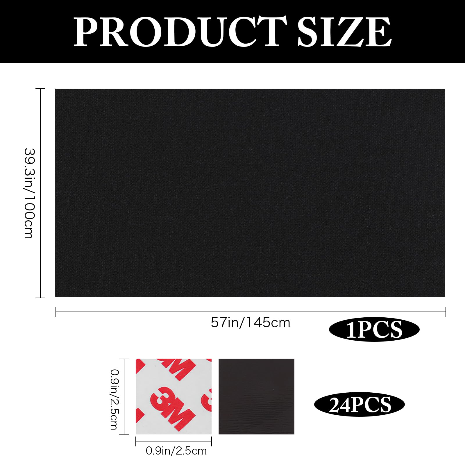 Wlleoaa Temporary Blackout Blinds, Magnetic Blackout Blinds Stick On 100X150CM, 100% Blackouts Blind Curtain - Image 2