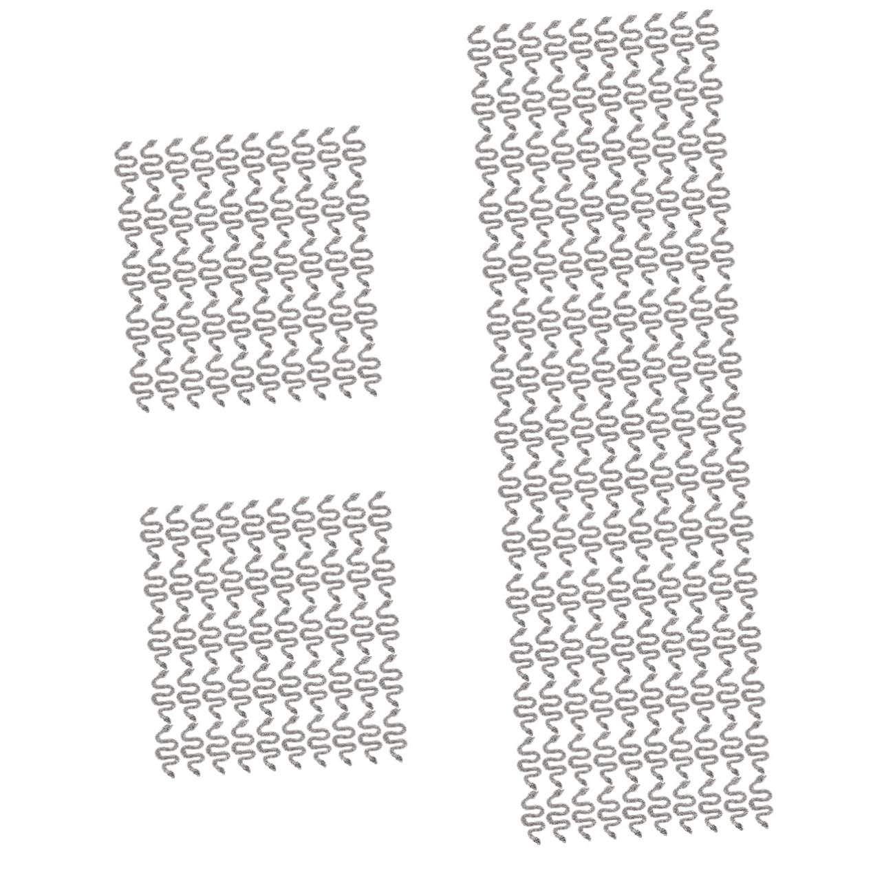 FRCOLOR 5 Set Di Ciondoli Per Unghie A Forma Di Serpente in Metallo Ciondoli Per Unghie A Forma Di Serpente Retrò Decorazioni Per Unghie A Forma Di Serpente 50 Pezzi * 5