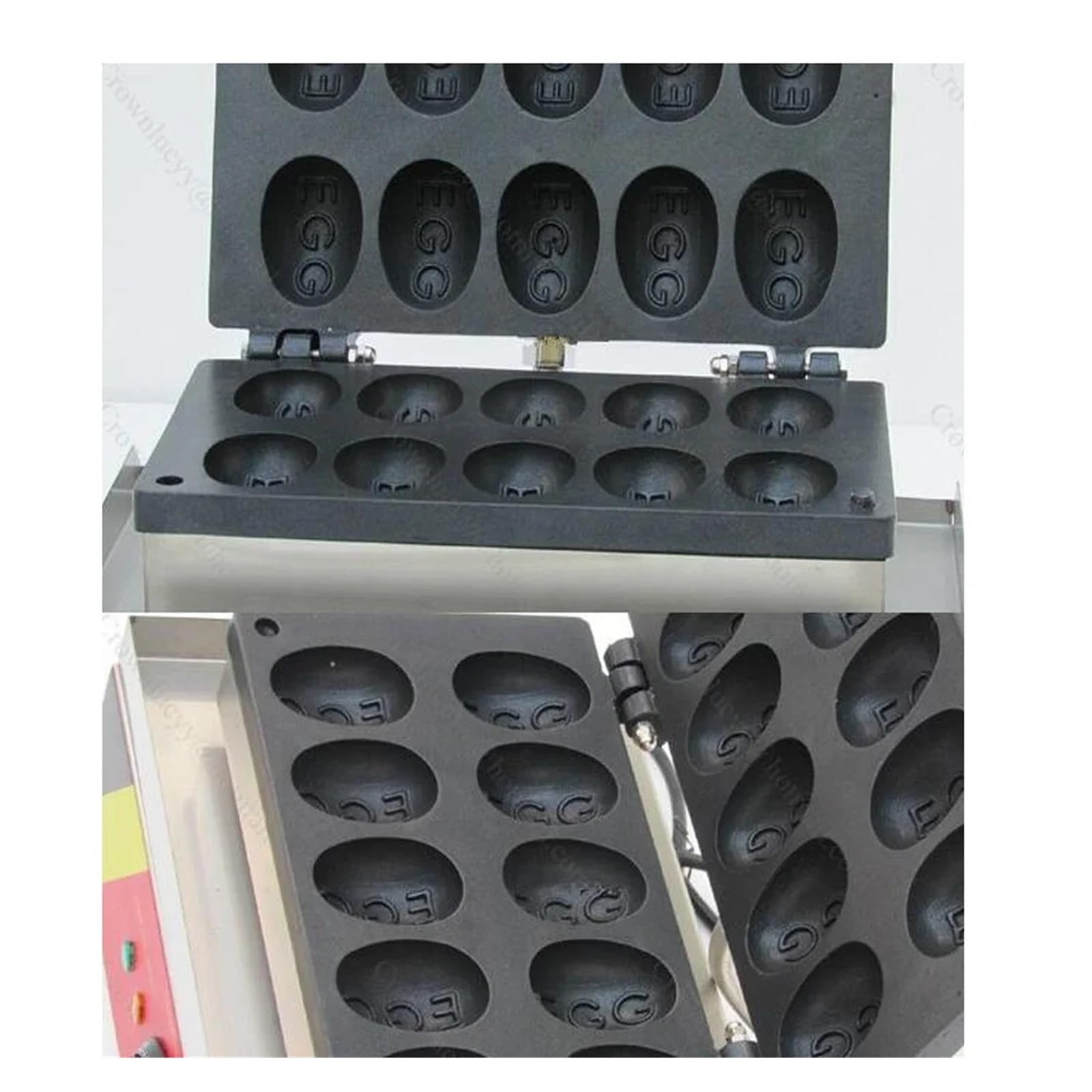 Elektryczna Gofrownica 10 Szt. Mini Jajeczna Dorayaki Machine Waffreras Kitchen Home Appliance Snack Gaufriers Jednolita Dystrybucja CiepłA