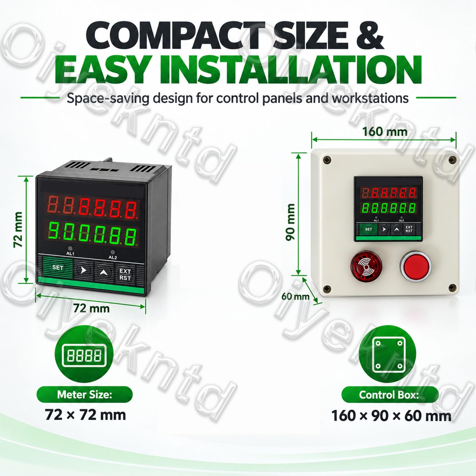 Misuratore Digitale di Lunghezza a Cavo con Ruota di misurazione