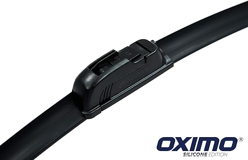 Miniatura 6 de OXIMO Limpiaparabrisas para todo tipo de clima, tecnología de teflón, fácil instalación (paquete de 2, 26 y 24 pulgadas)