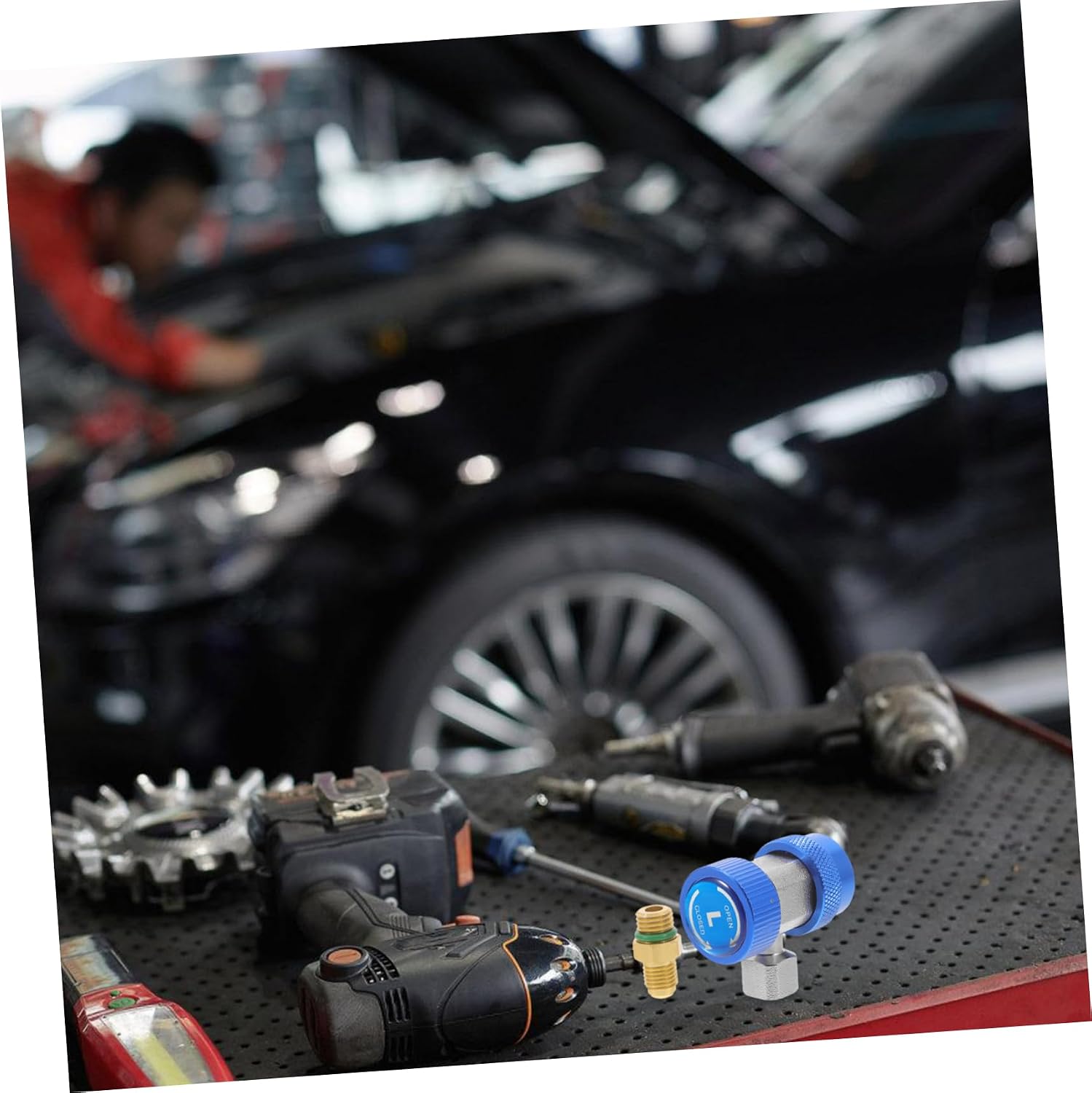 Quick Coupler Adapter for Car Air Easy to Install Pressure Coupler and Efficient Refrigeration Connector Tool