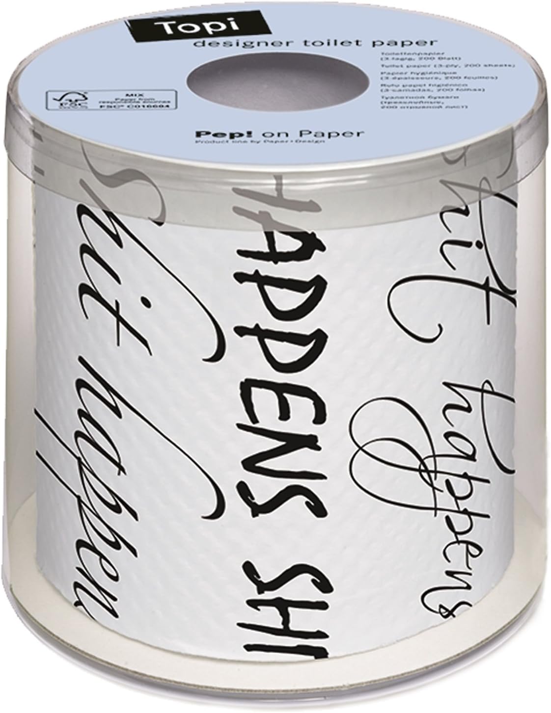 Shit Happens Novelty Toilet Paper | Topi