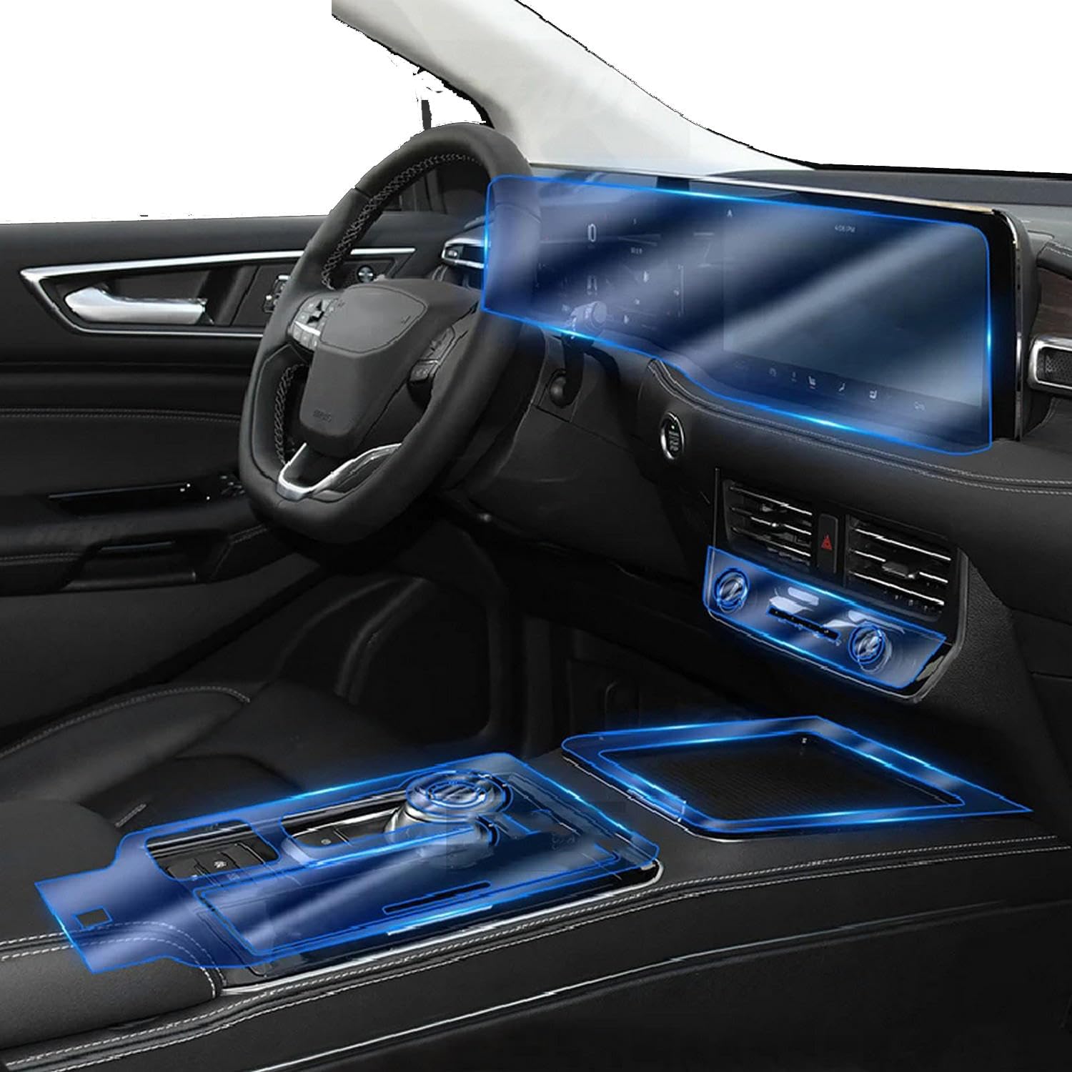 Film protecteur TPU anti-rayure pour console Ford Edge 2022