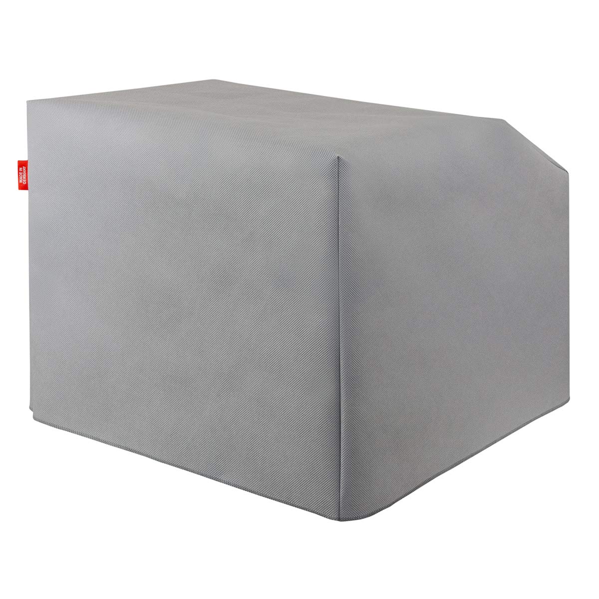housse de protection antipoussière ajustée compatible avec imprimante Brother MFC L2860DWE - gris. Made in Germany
