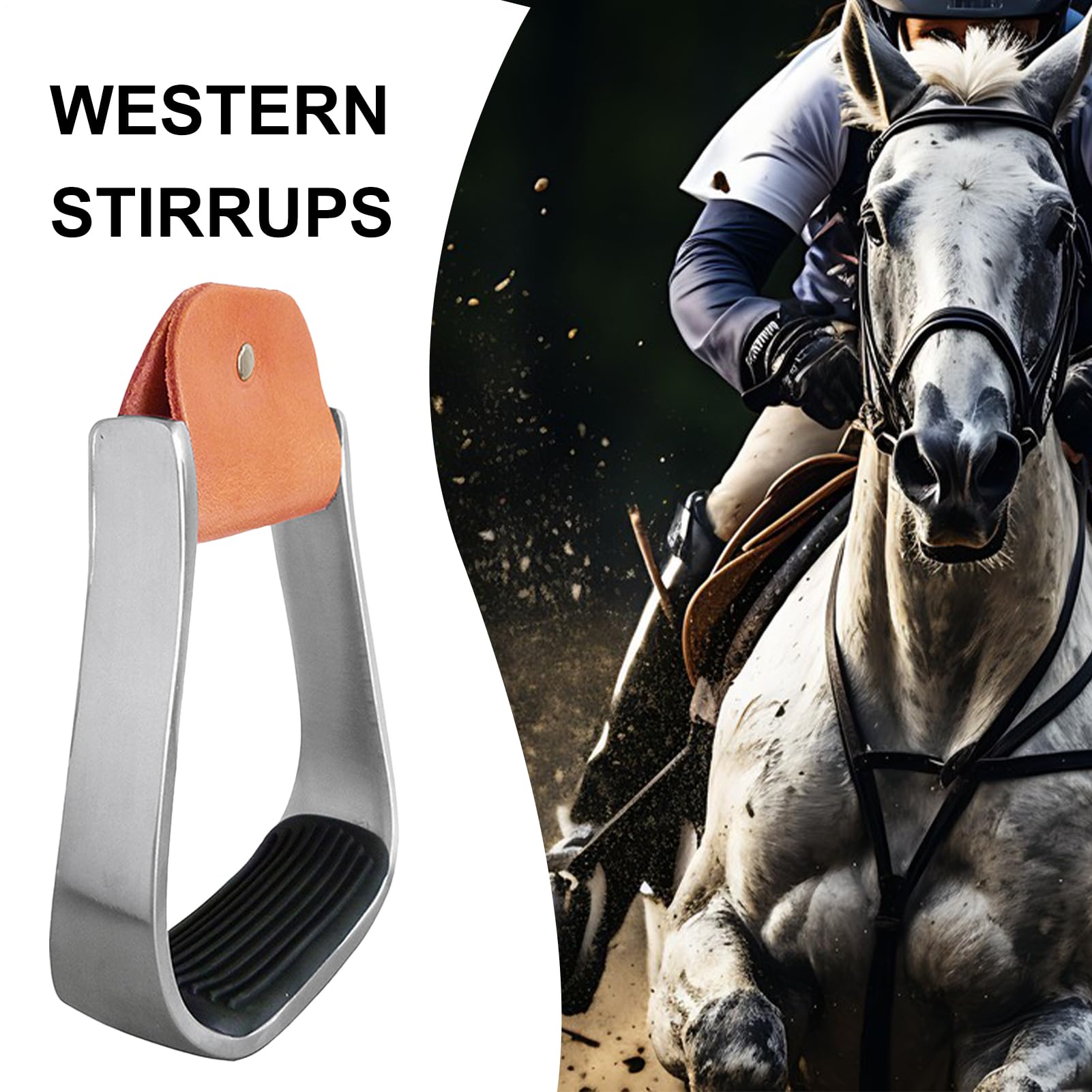 Staffe Di Sicurezza Attrezzatura Equestre in Alluminio Imbottita | Di Sicurezza Per Per Box Stalla Pascolo Fattoria Ranch Lavoro Addestramento Competizione Escursione Equitazione