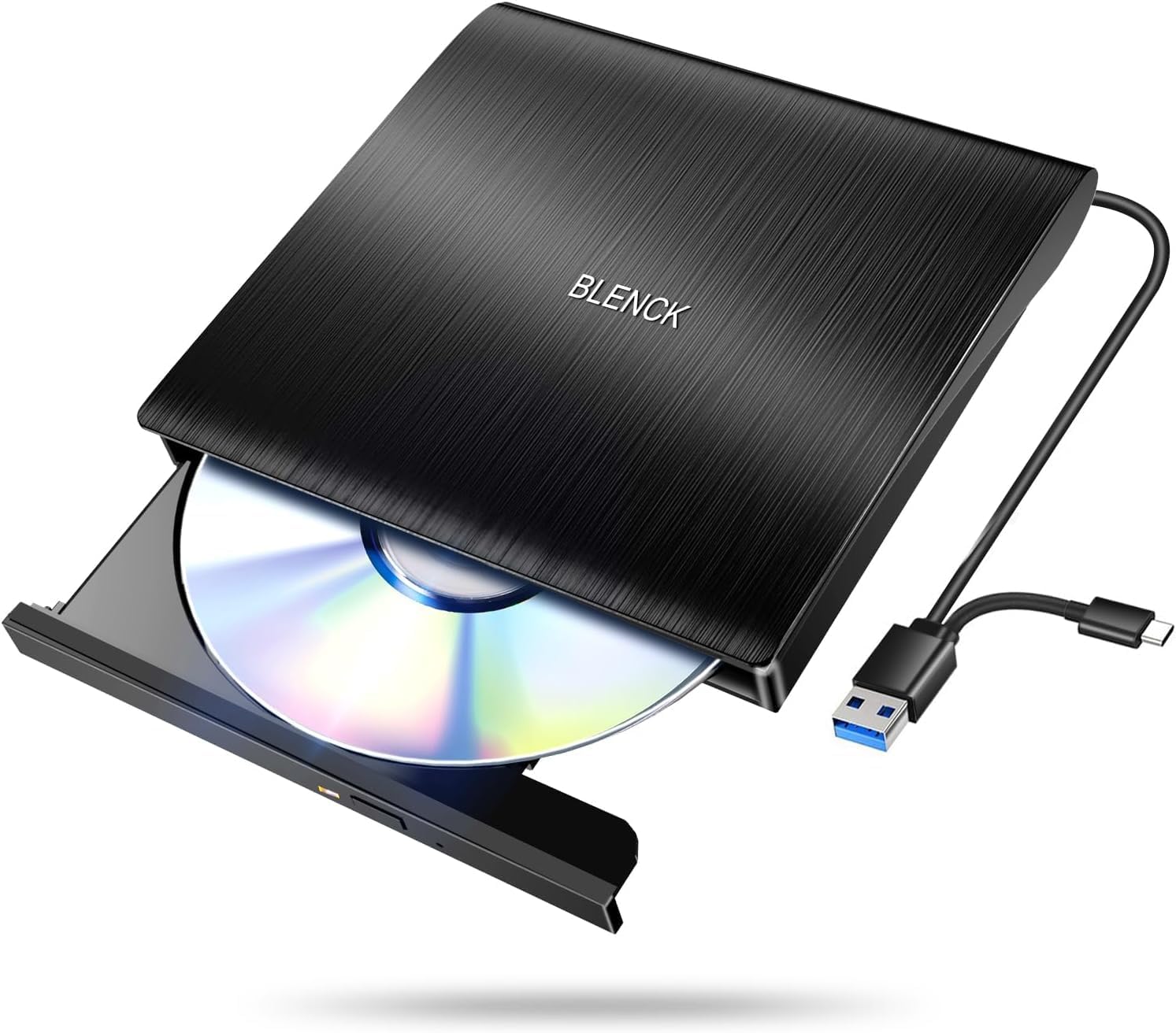 Amazon.co.jp 外付けDVDドライブ 極静音 CD DVDドライブ 外付け 高速 USB 3.0&TypeCデュアルポート