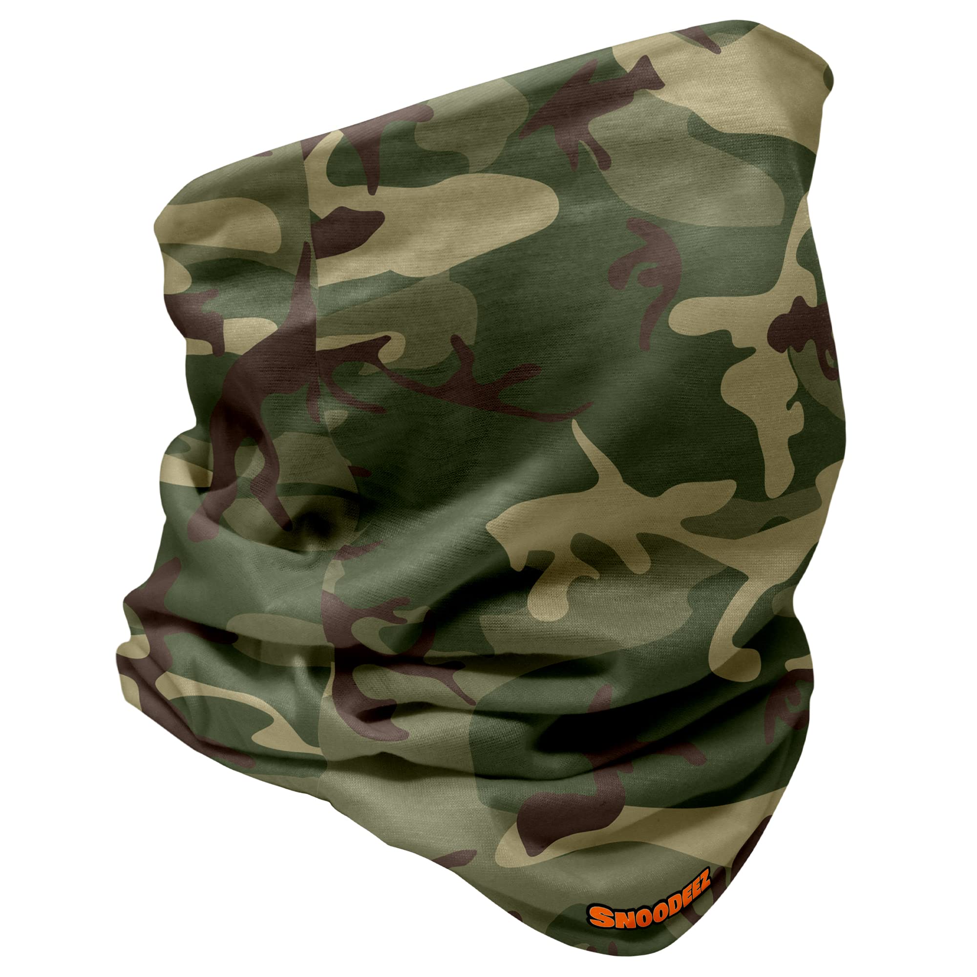Kids Camo Multifunctional Snood Headwear (Dry Grass, One Size)