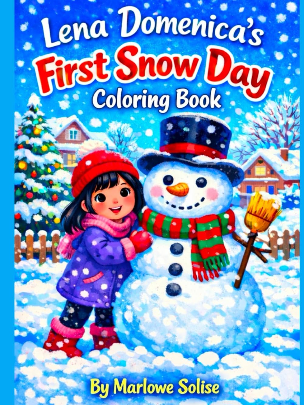 Lena Domenica's First Snow Day: Coloring Book: Coloring Book (Lena Domenica's Big Adventures)