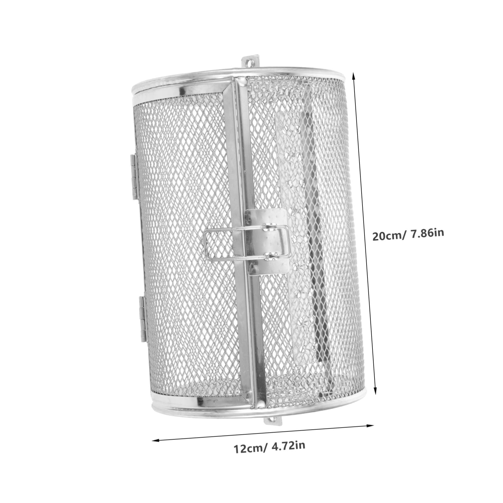 GALPADA Rotating Bbq Vegetable Grill Basket Grilling Baskets for Electric Oven Rotisserie Chicken Rack