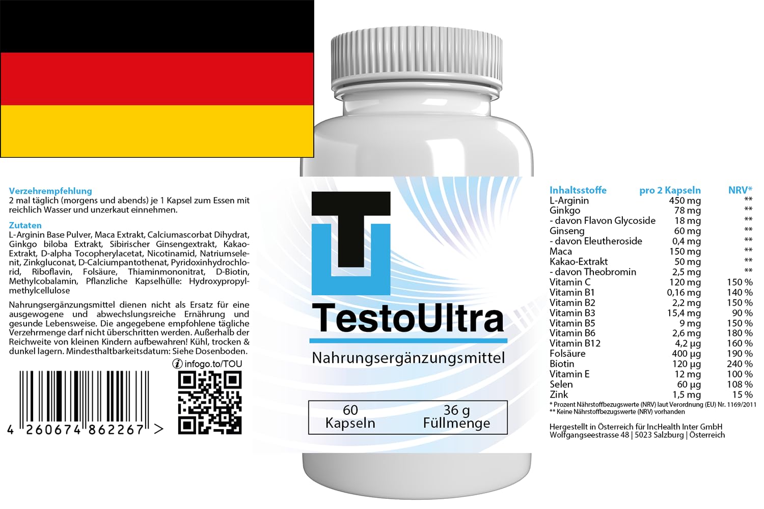 Testo Ultra - 60 Kapseln (2)