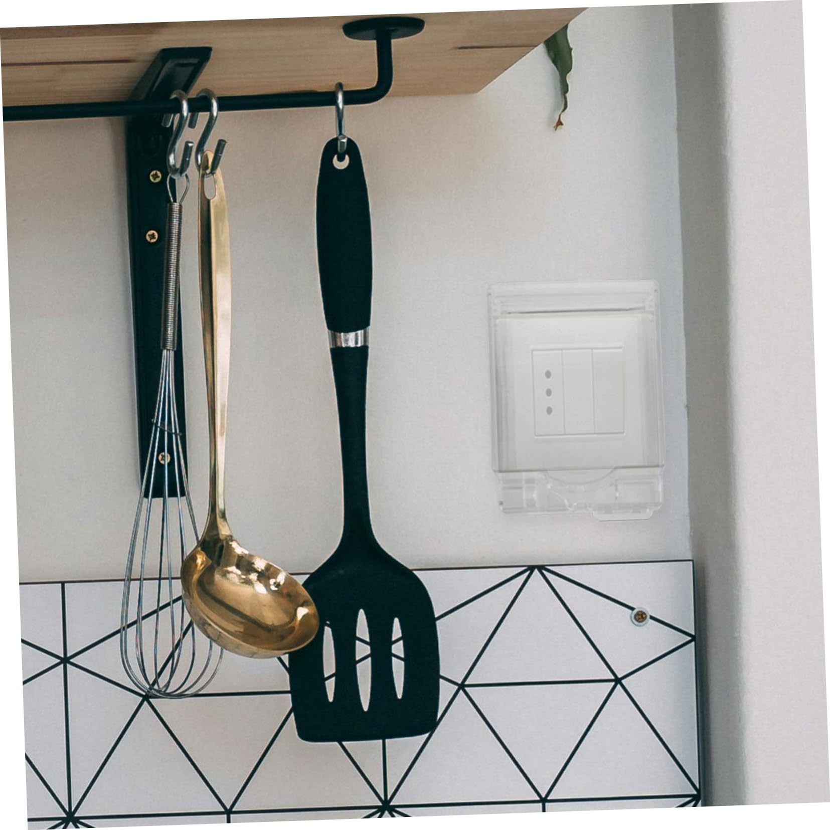 KICHOUSE Waterproof Socket Cover Switch Board Guard Wall Plate Electrical Outlets Cover Flip Weatherproof Cover Weatherproof Flip Cover Witch Socket Face Plate Transparent Pp