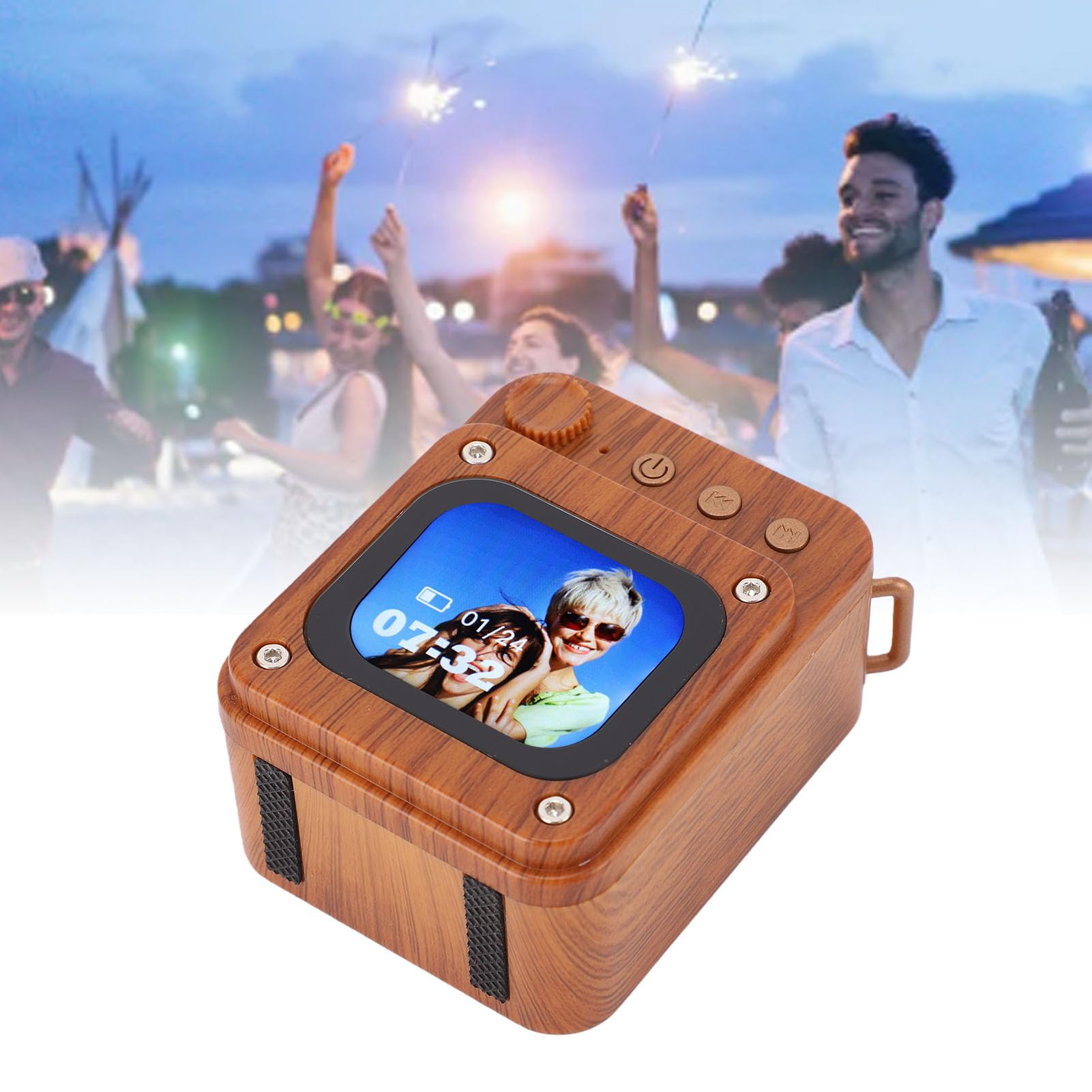 Altoparlante Bluetooth per Viaggi All'Aperto (Con scheda di