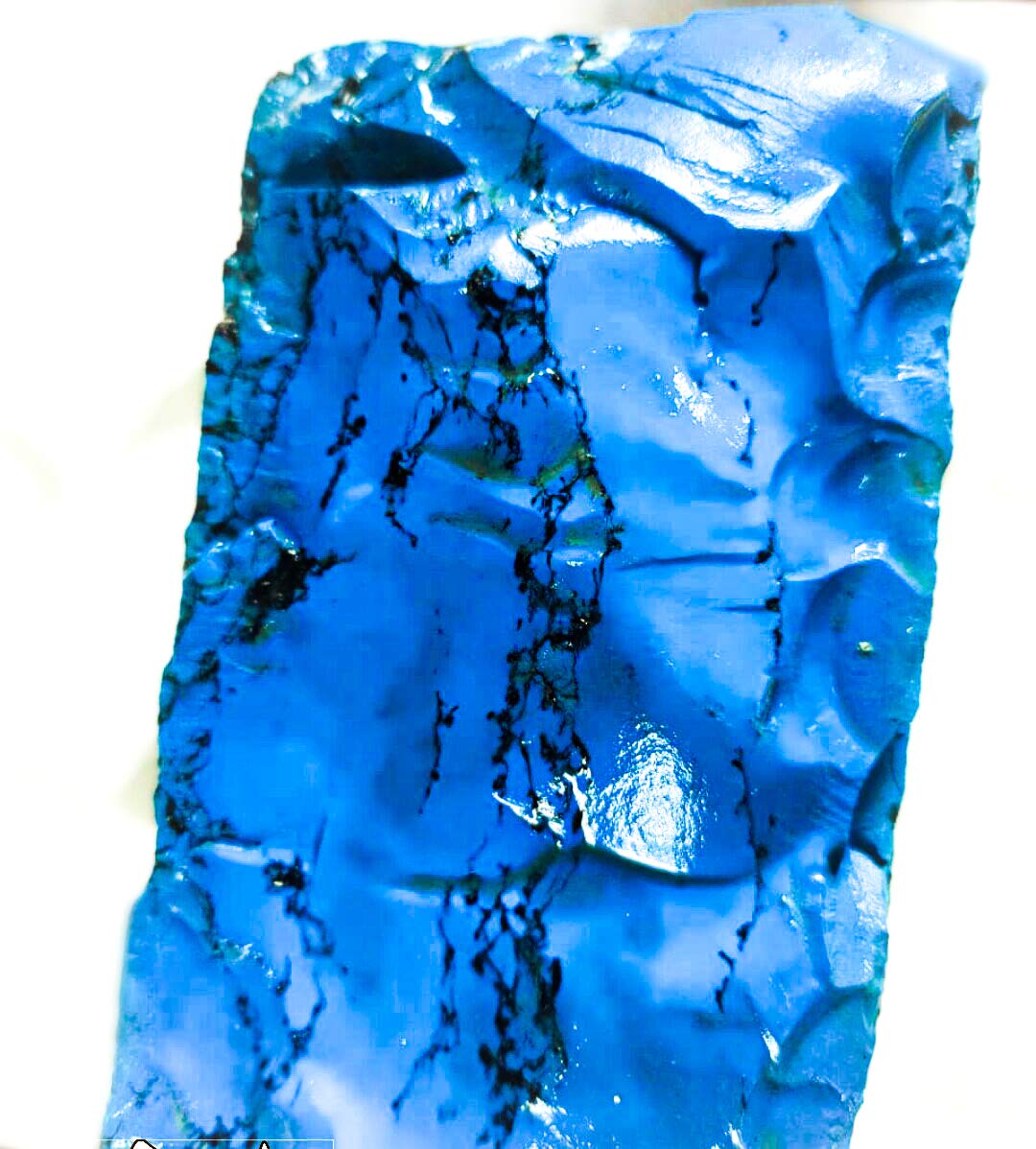 Turquoise/Firoza 1 kg (1 Piece) Rough Raw Stone Natural for, Feng Shui, Positivity and Energy