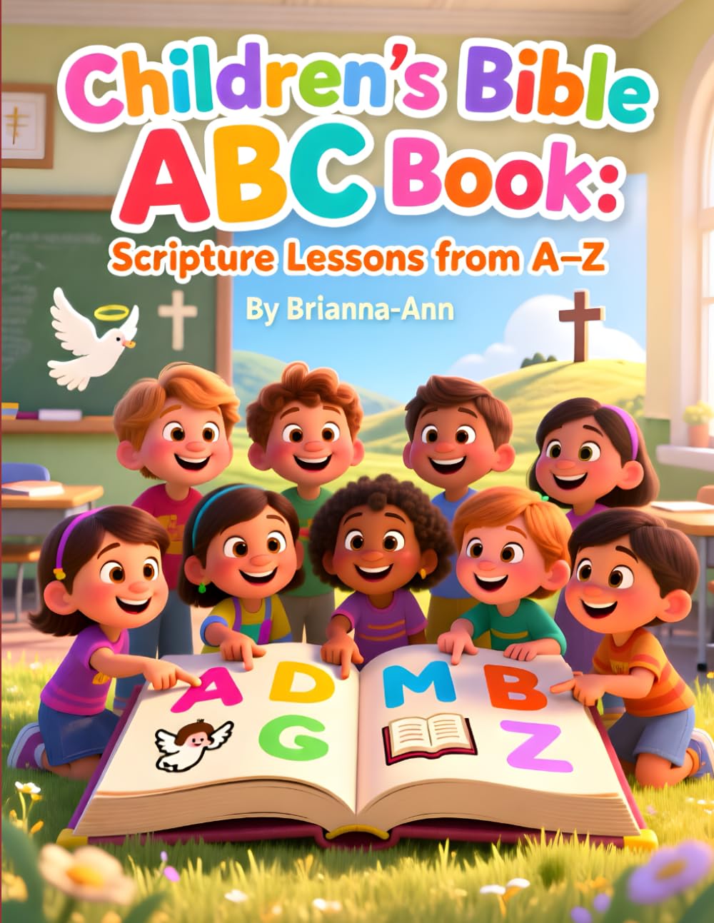 Children's Bible ABC Book: Scripture Lessons from A–Z: Bible ABC book for children Christian alphabet book Kids Scripture A–Z book, Bible verses for ... reading book for kids, A–Z Bible lessons