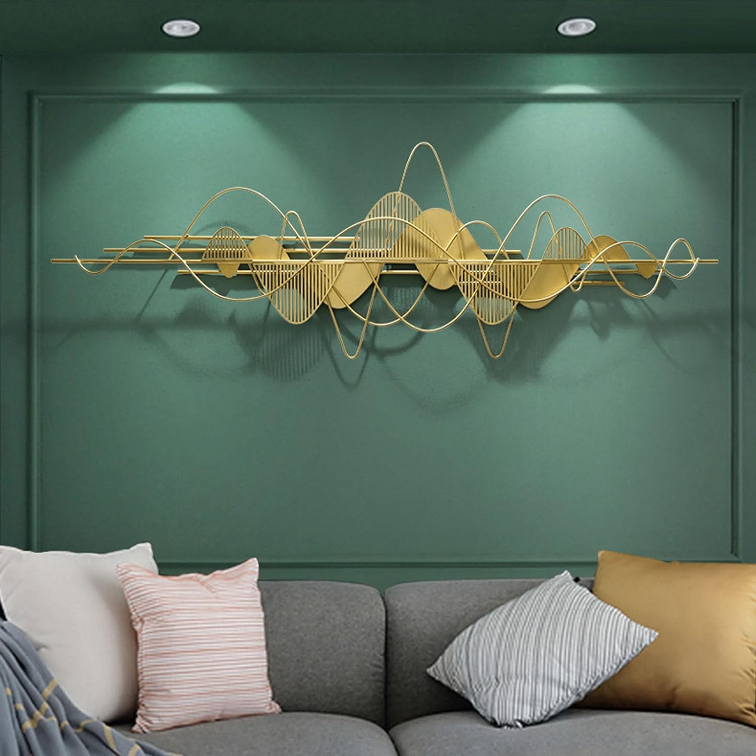 Amazon.co.jp: アイアン ウォールデコ 壁飾り 金属壁アート 3D