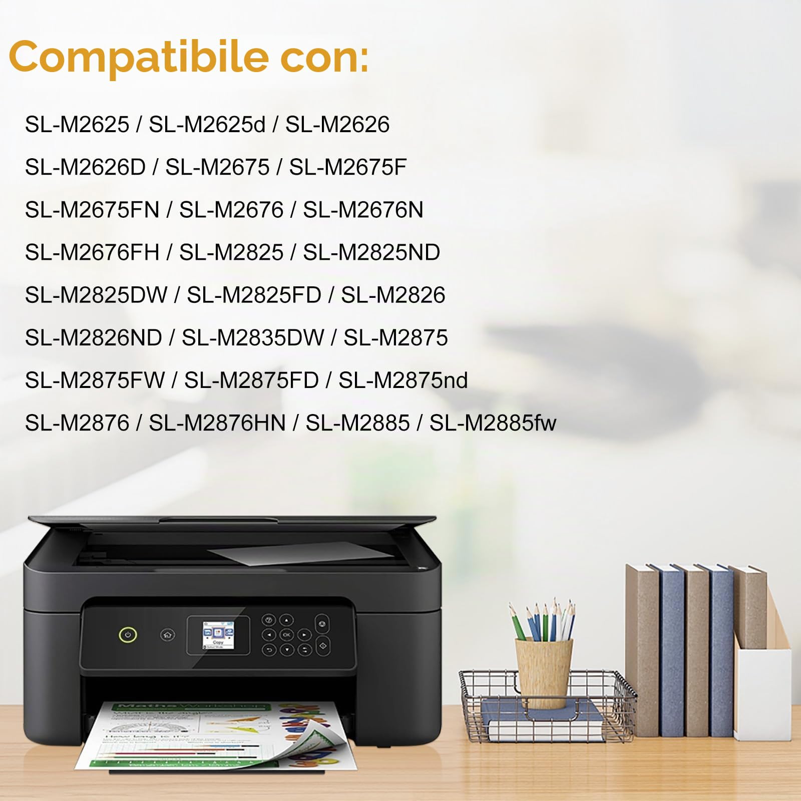 LeciRoba Tamburo MLT-R116 per Samsung MLT-R116, SL-M2625d M2626D M2675FN M2676N M2825ND M2825DW M2825FD M2826ND M2835DW M2875FW M2875FD M2875FD 75 M 876HN M2885FW