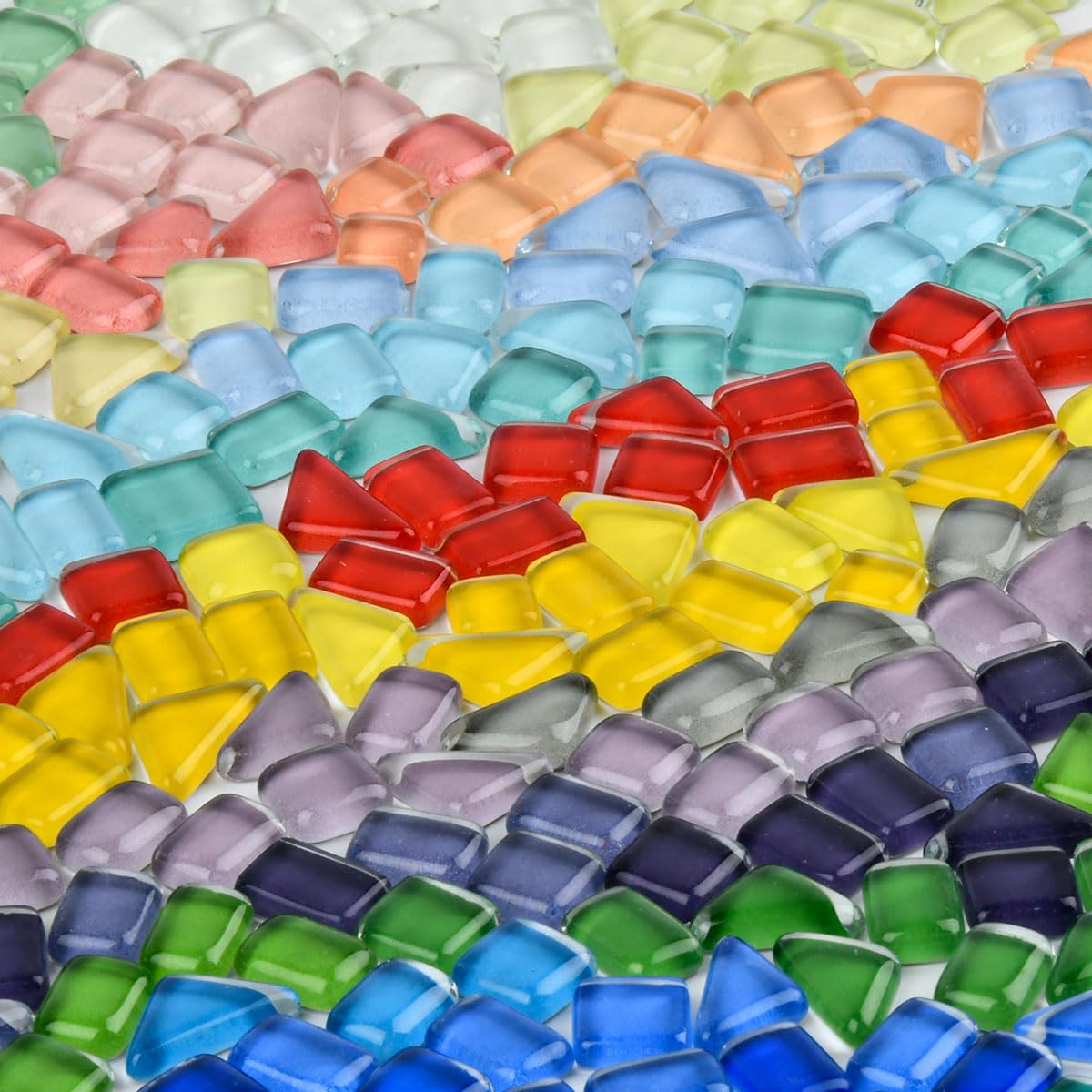 Mosaïque en verre pour travaux manuels : décorez vos objets et cadres photos