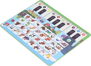 Tablet de Aprendizagem árabe, Almofada de Aprendizagem árabe 12 Canções Infantis 32 Reconhecimento de Animais 10 Cognição de Cores para Aprendizagem Precoce