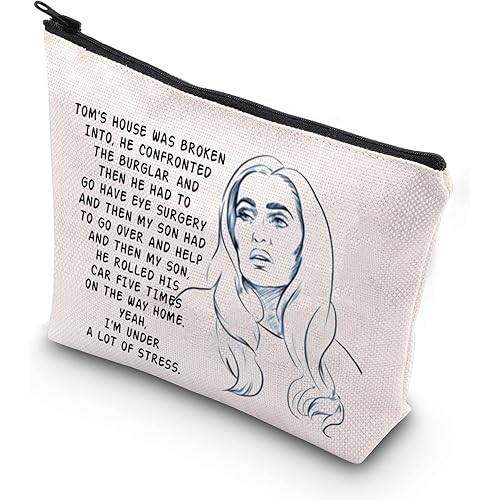 Housewives Gifts Women Gift Reality Tv Show Lover Gift Zipper Pouch Makeup Bag (TOM'S HOUSE)