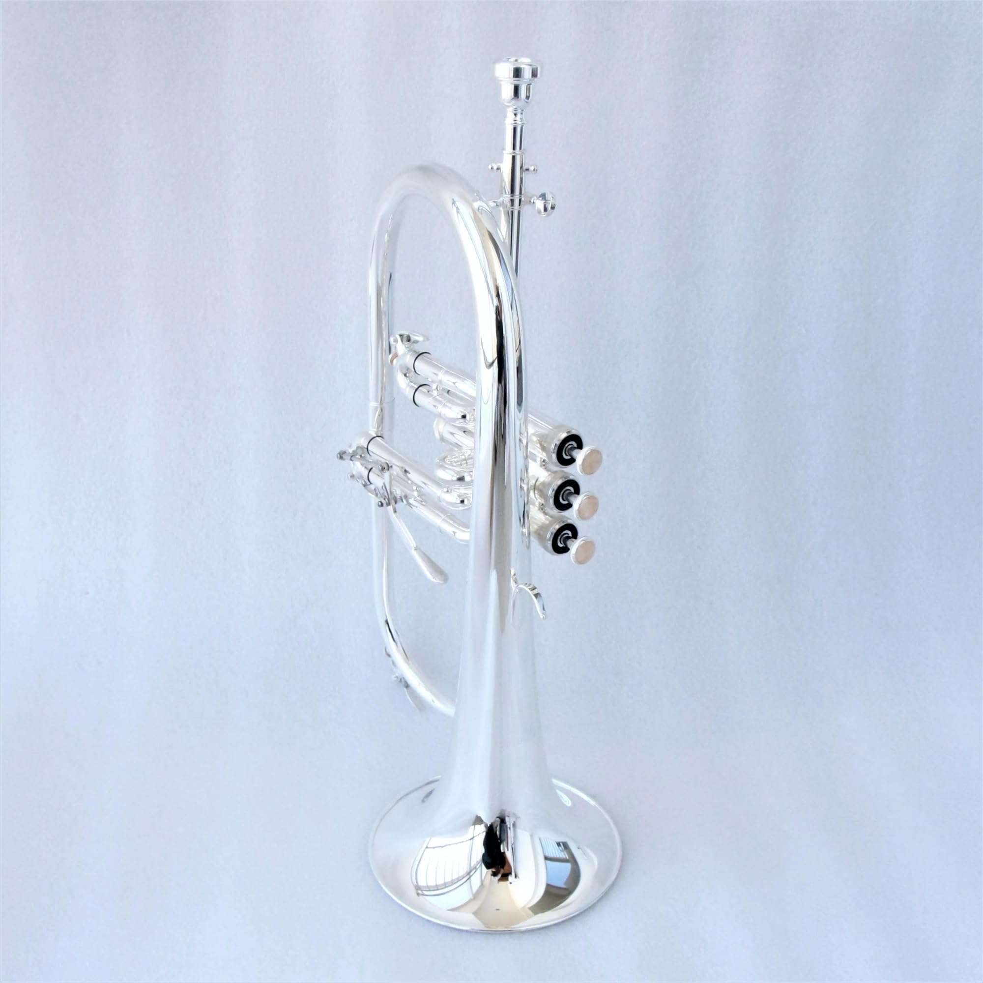 trompeta instrumento musical Trompeta Profesional De Gama Alta Sib Plateada Si Bemol