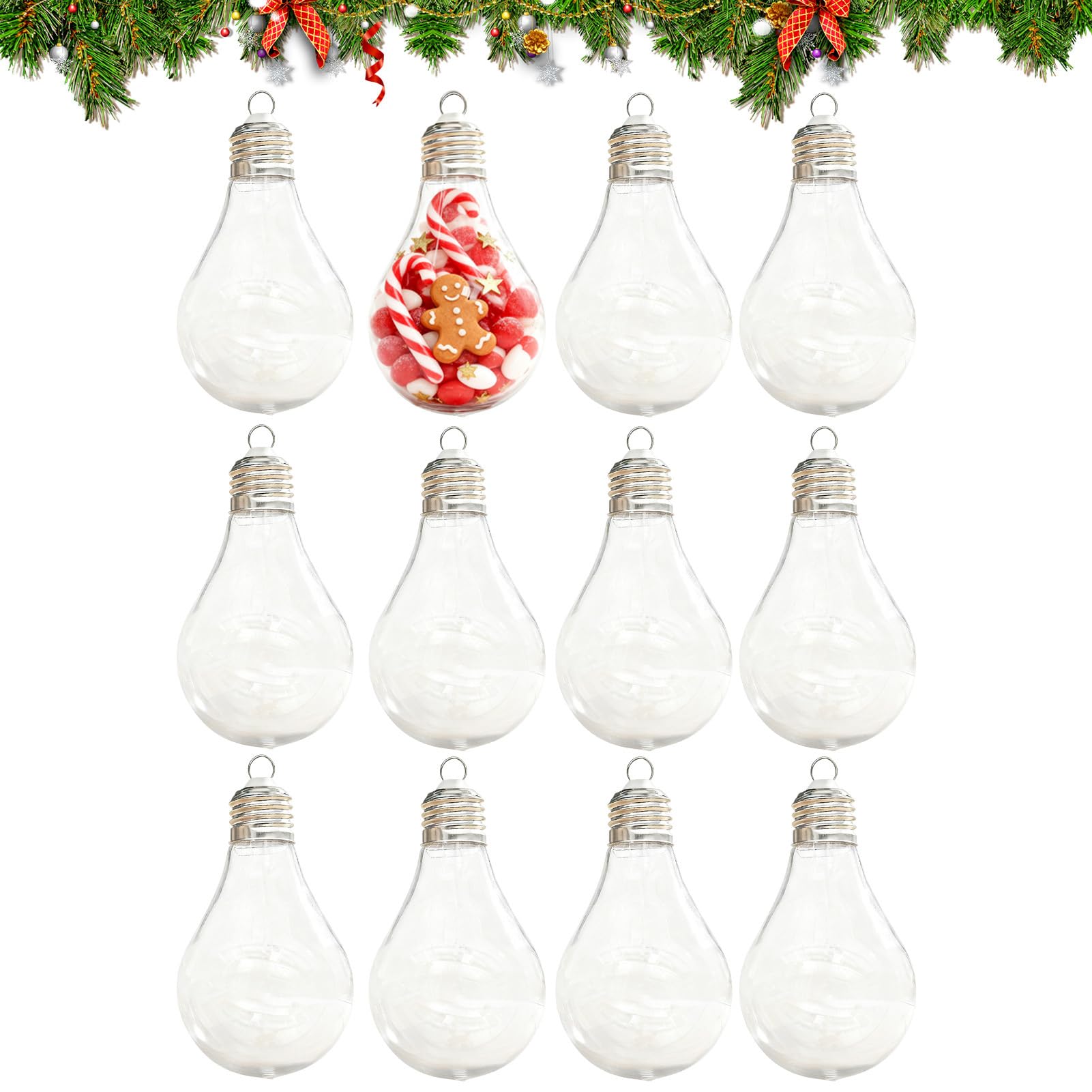 Ampoules transparentes à faire soi-même : le cadeau de Noël idéal