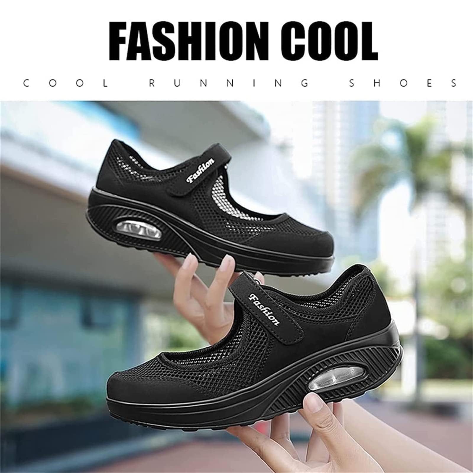 Zapatos Ligeros ortopédicos de enfermería Casuales,Zapatos de Enfermera de Trabajo con cojín de Aire cómodos para Mujer,Zapatillas de Deporte para Caminar Transpirables Ajustables Antideslizantes