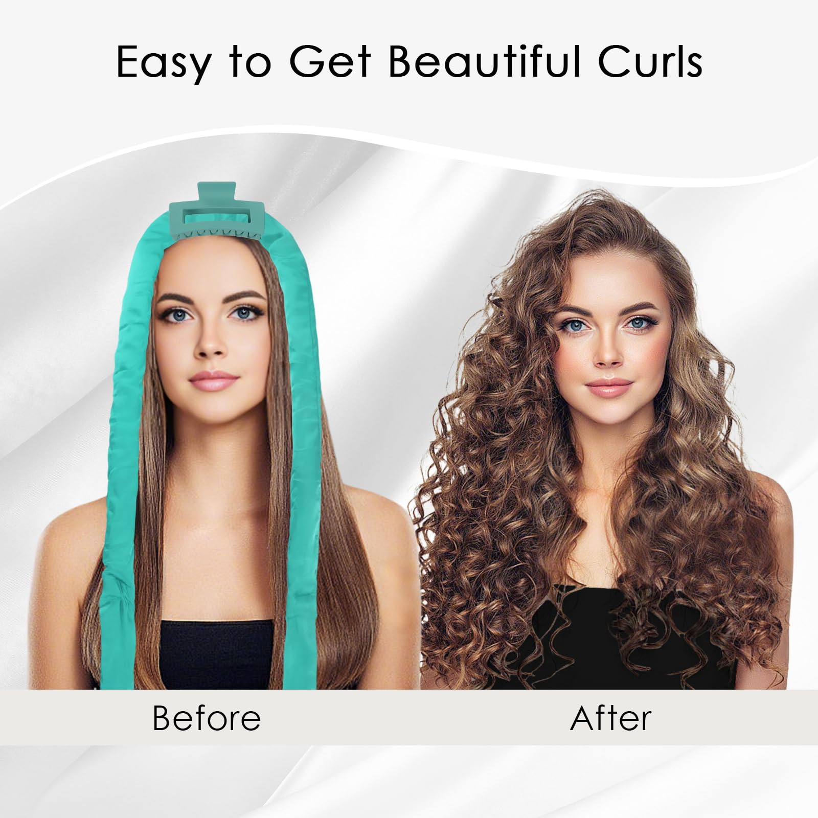 Baolivi Satin Heatless Hair Curlers No Heat - Image 3