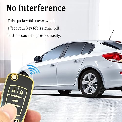 Miniatura 3 de Funda para llavero para Chevy Equinox Camaro Cruze Malibu Sonic Volt Park Impala Buick Encore Allure Regal