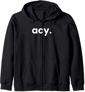 ACY Atlantic City New Jersey Airport Code List ACY Zip Hoodie