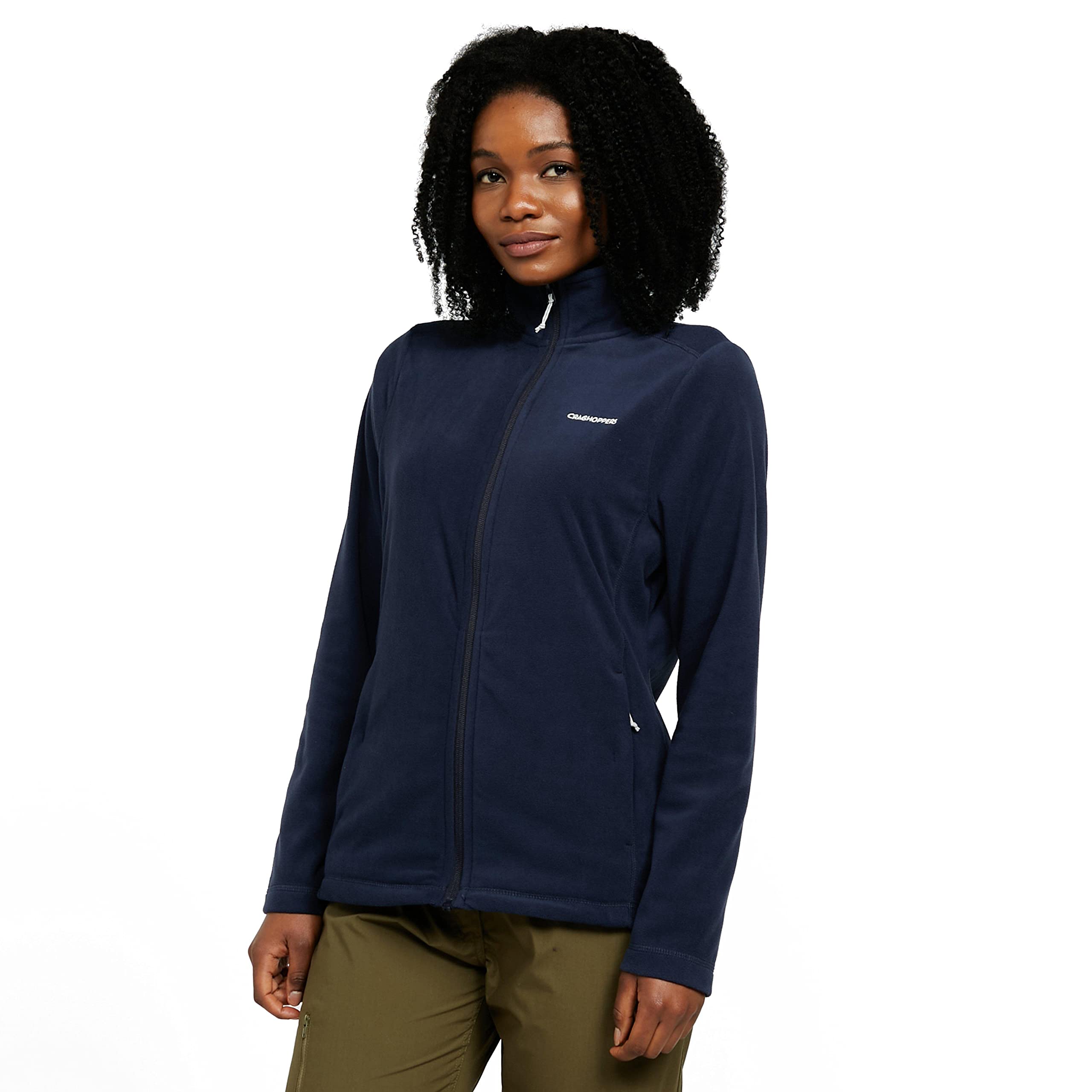 Craghoppers Women's Navy Petra Half Zip Fleece, 14