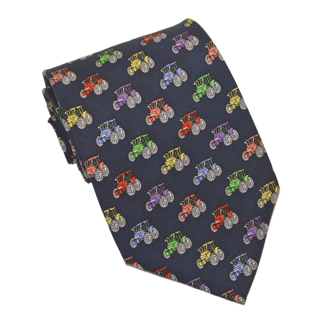 Tie Studio - Tractors Colourful Tie - Polyester (TS777)