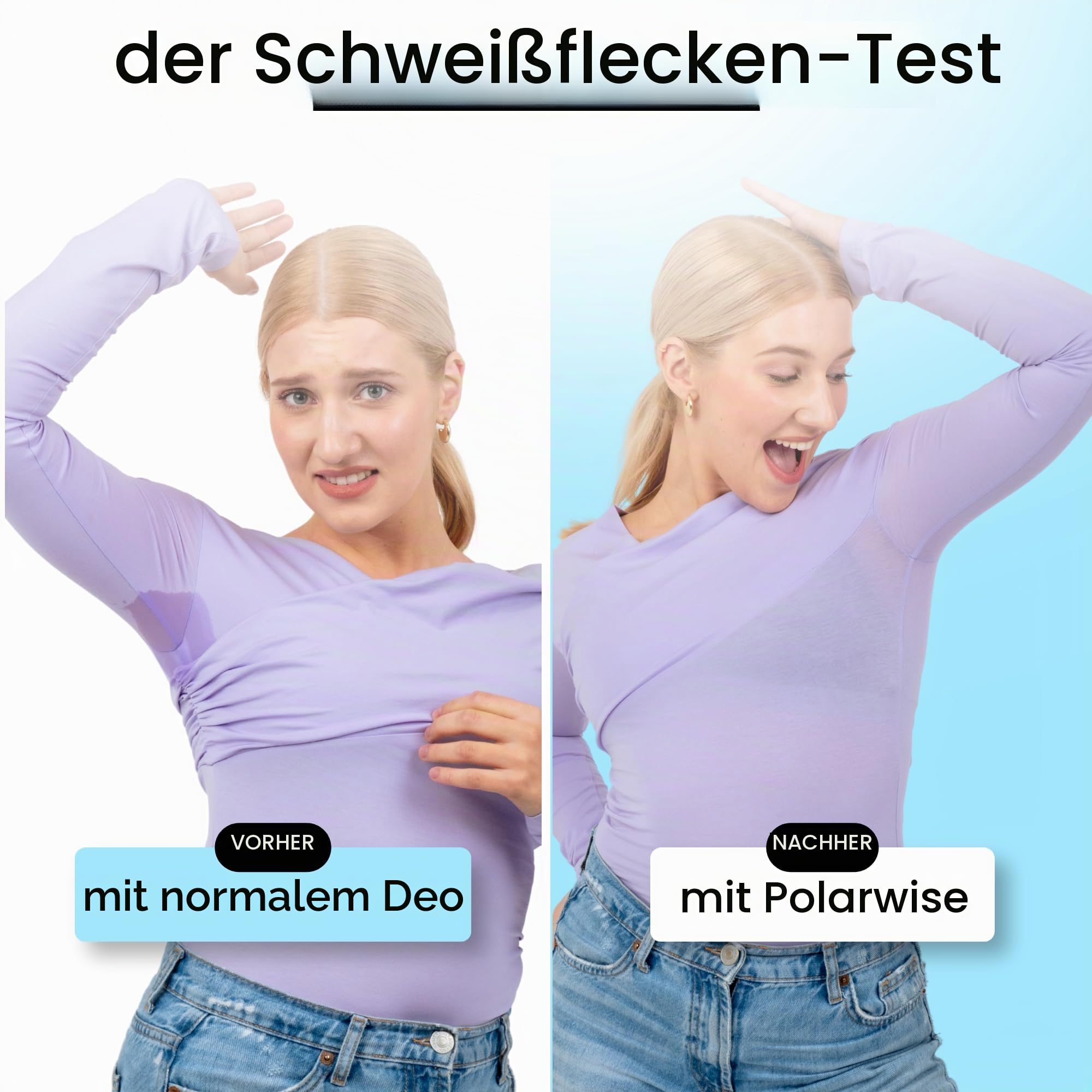 Polarwise Strong Roller – Antitranspirant Roller gegen starkes Schwitzen – effektiver Schutz vor Achselschweiß - Mehr als ein Deodorant – 15 ml