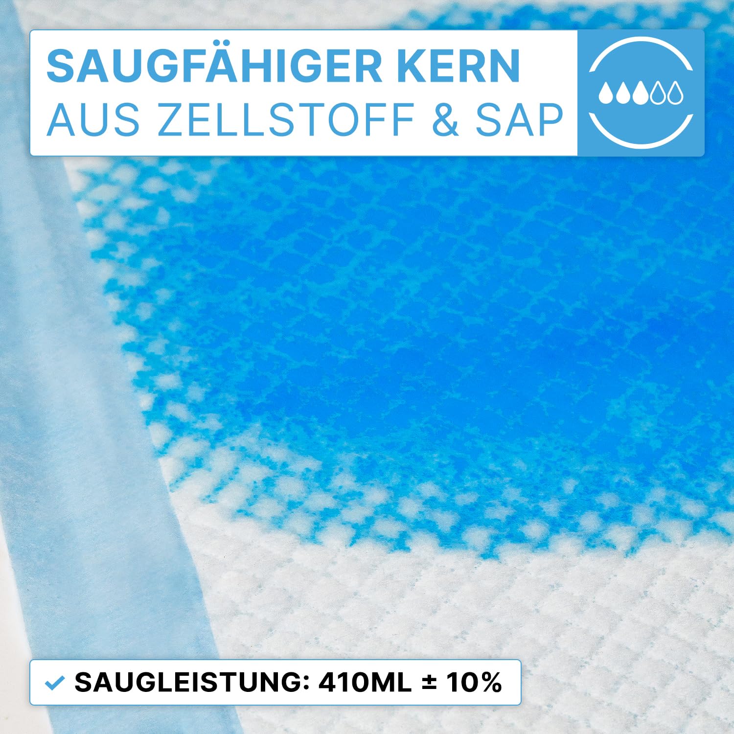 200x ARNOMED® Welpen Unterlagen 60x40cm, Saugfähige Pipi Matten für Hunde & Welpen, Puppy & Dog Pads, Trainigspad, Inkontinenzunterlagen Hund, Hundeunterlagen Pipi, Matten Auslaufsicher