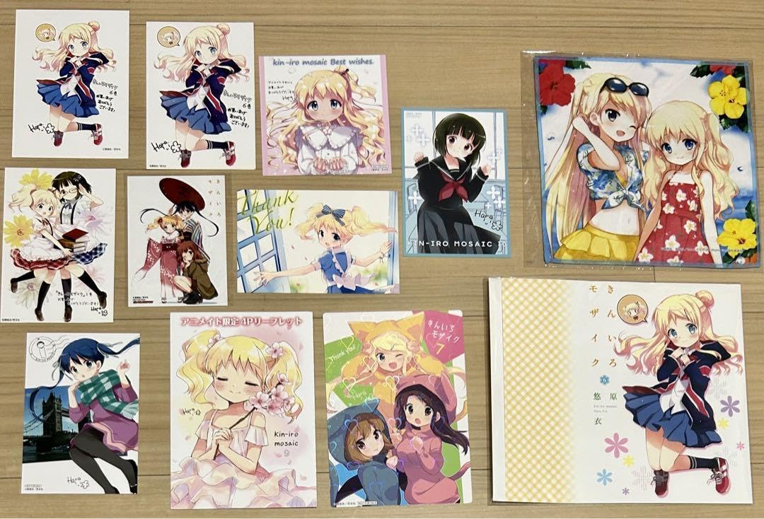 きんいろモザイク 複製原画 2016/09/01～2016/09/30 きんいろモザイクの複製原画展