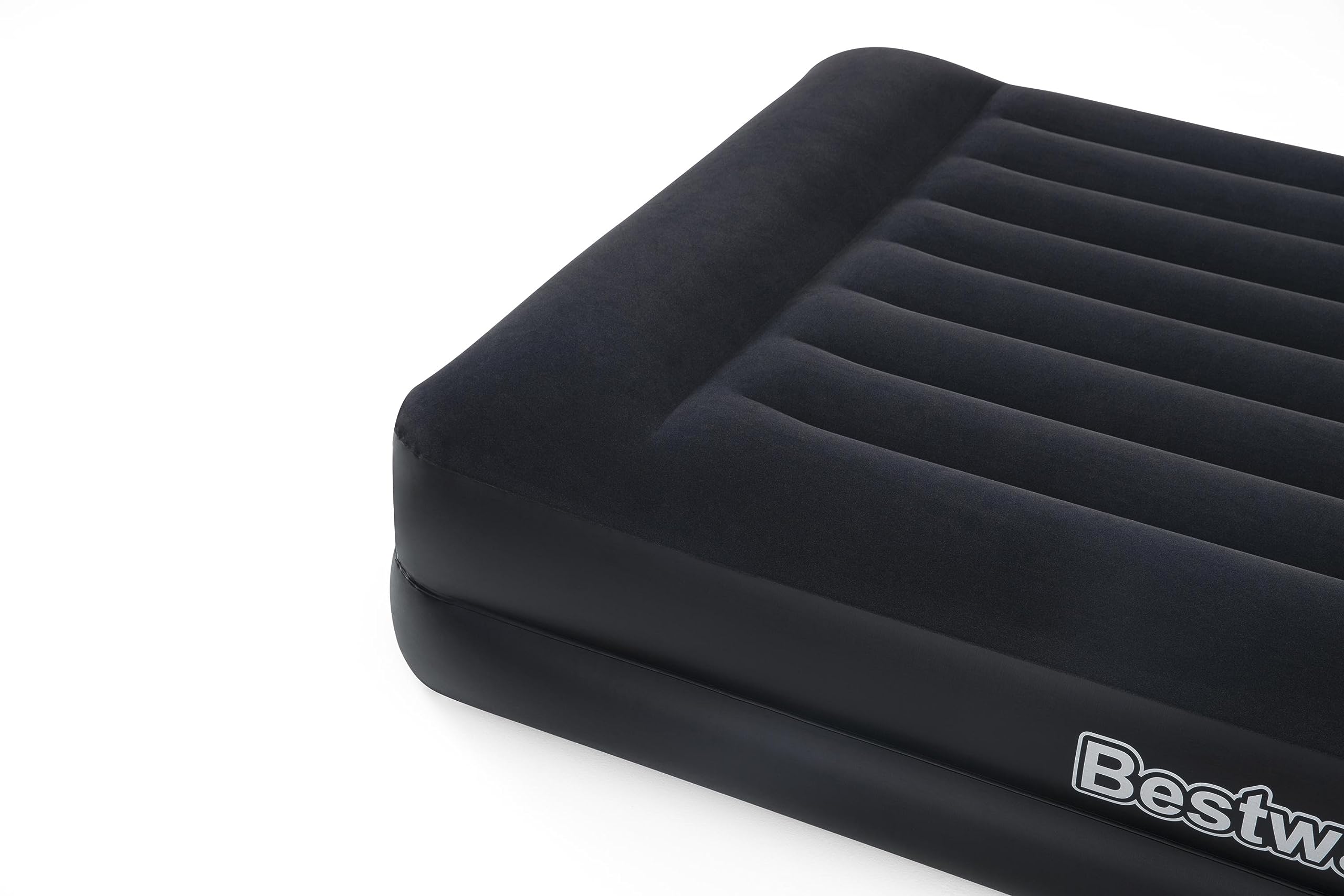 Bestway Aeroluxe Airbed, Luftbett mit eingebauter Elektropumpe, Queensize 203x152x46 cm