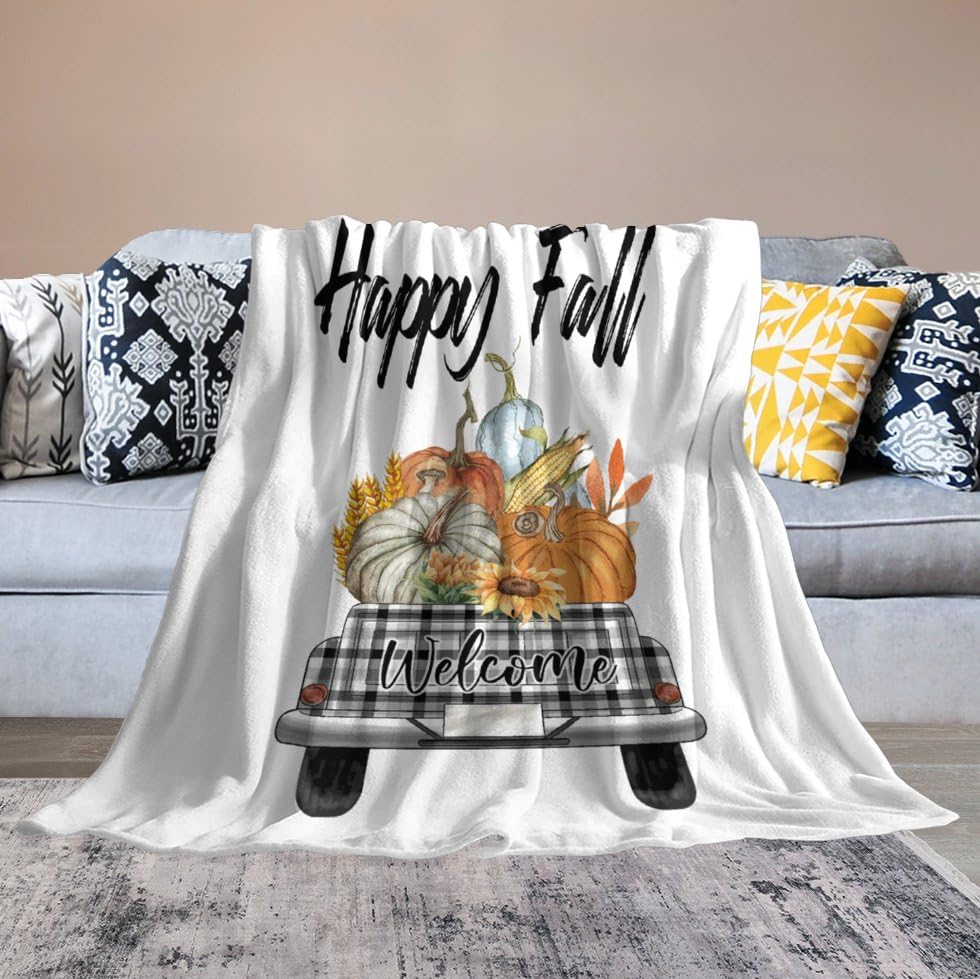 Couverture Happy Fall cadeau chrétien idéal pour Noël et fêtes - 6
