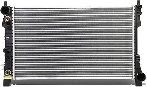 DNA Motoring OEM-RA-2337 Radiador de aluminio de ajuste directo estilo OE compatible con Mercedez C240  C230  SLK280 01-07, 25-58 pulgadas de ancho
