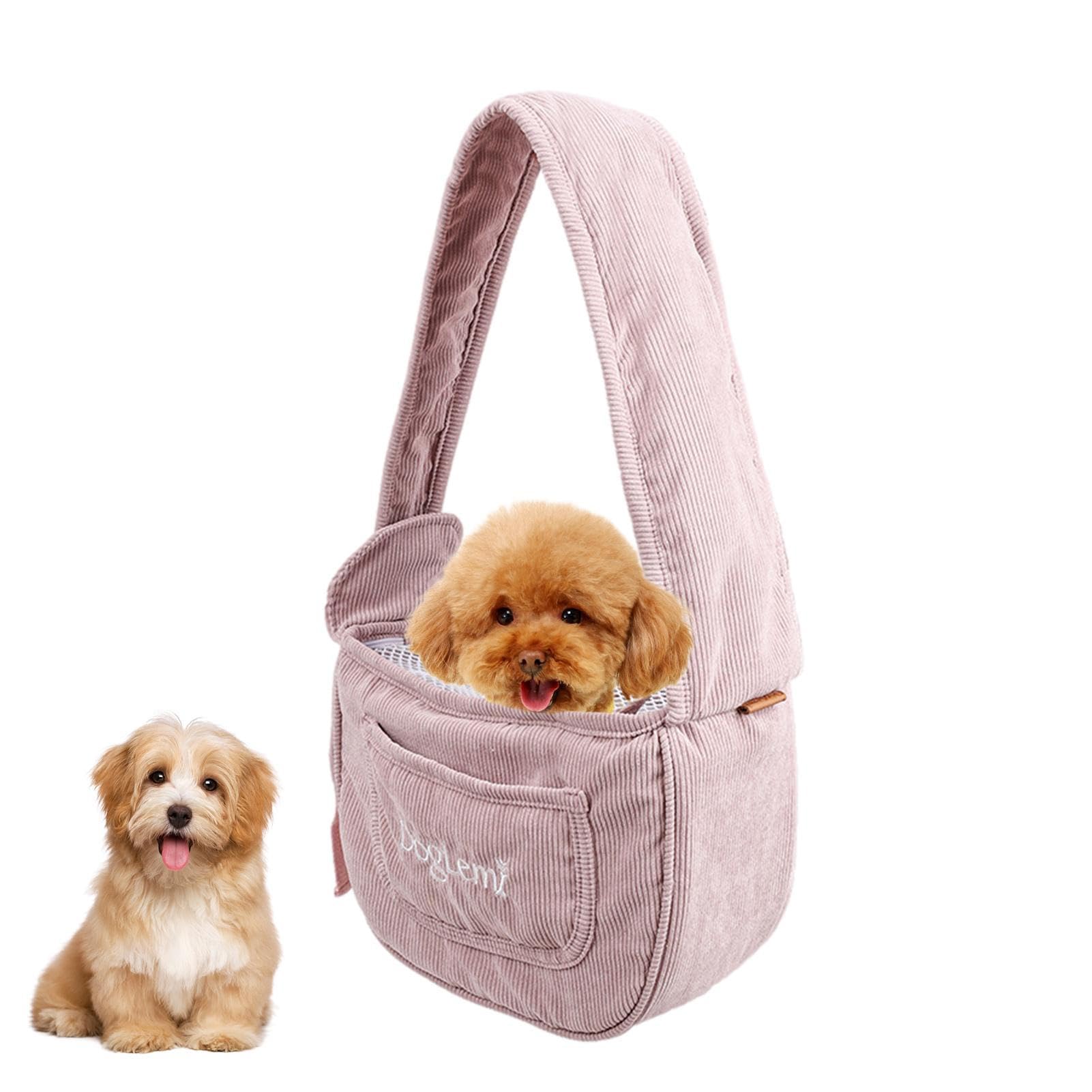 Harnais pour animaux de compagnie, sac imperméable pour chat, petit harnais respirant pour chien, harnais confortable pour animaux de compagnie avec sangles, filet respirant sac de transport