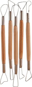 Art Alternatives Double-Ended Ribbon Sculpting Tool Set, Natural