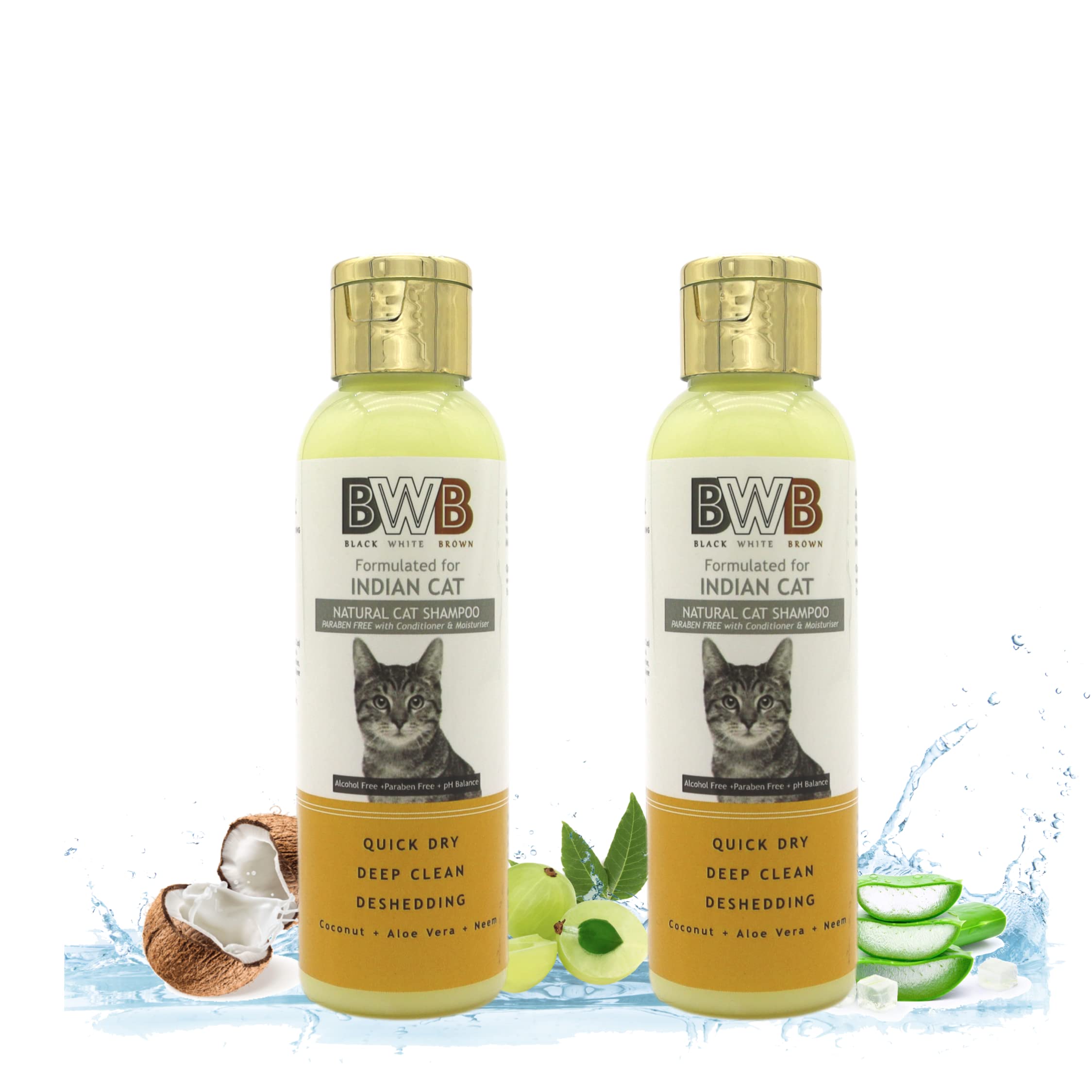 Bwb Natural Cat Shampoo Zoivane Dog Shampoo For Hair Fall Control