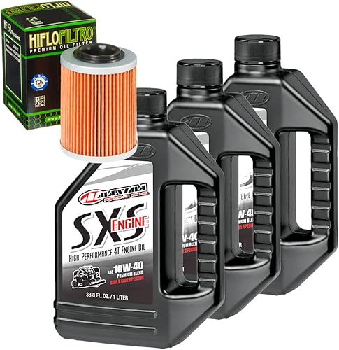 Kit de cambio de aceite y filtro para Can-Am 2013 Outlander 650 IRS SXS 10W-40