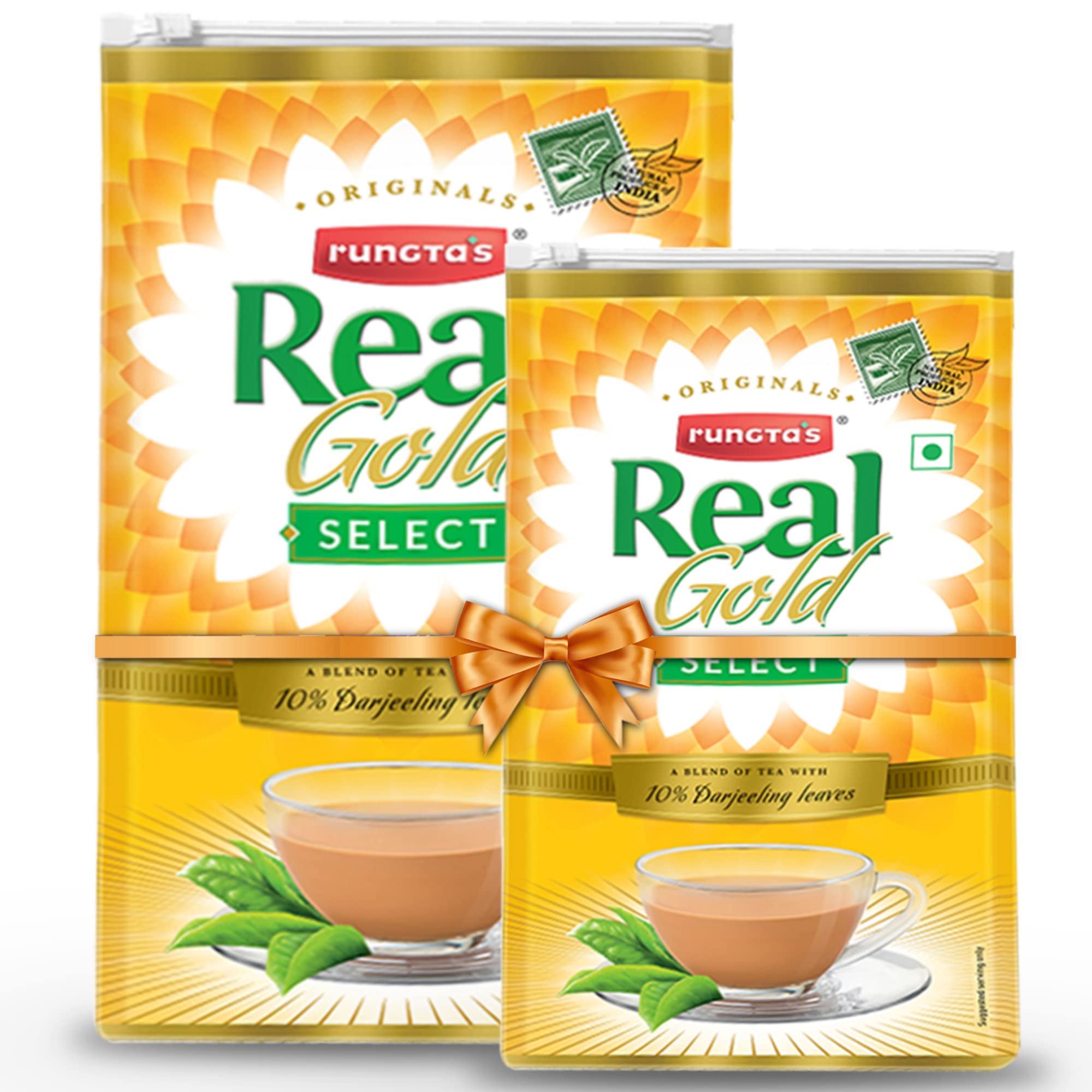 Rungtas Real Gold Select Tea Premium 1.5kg Pack | Strong blend of Darjeeling Ctc long leaves | Rich & Quality Kadak flavourful Chai | Amazon Grocery (B088QF7G1K) Amazon Price History, Amazon Price Tracker