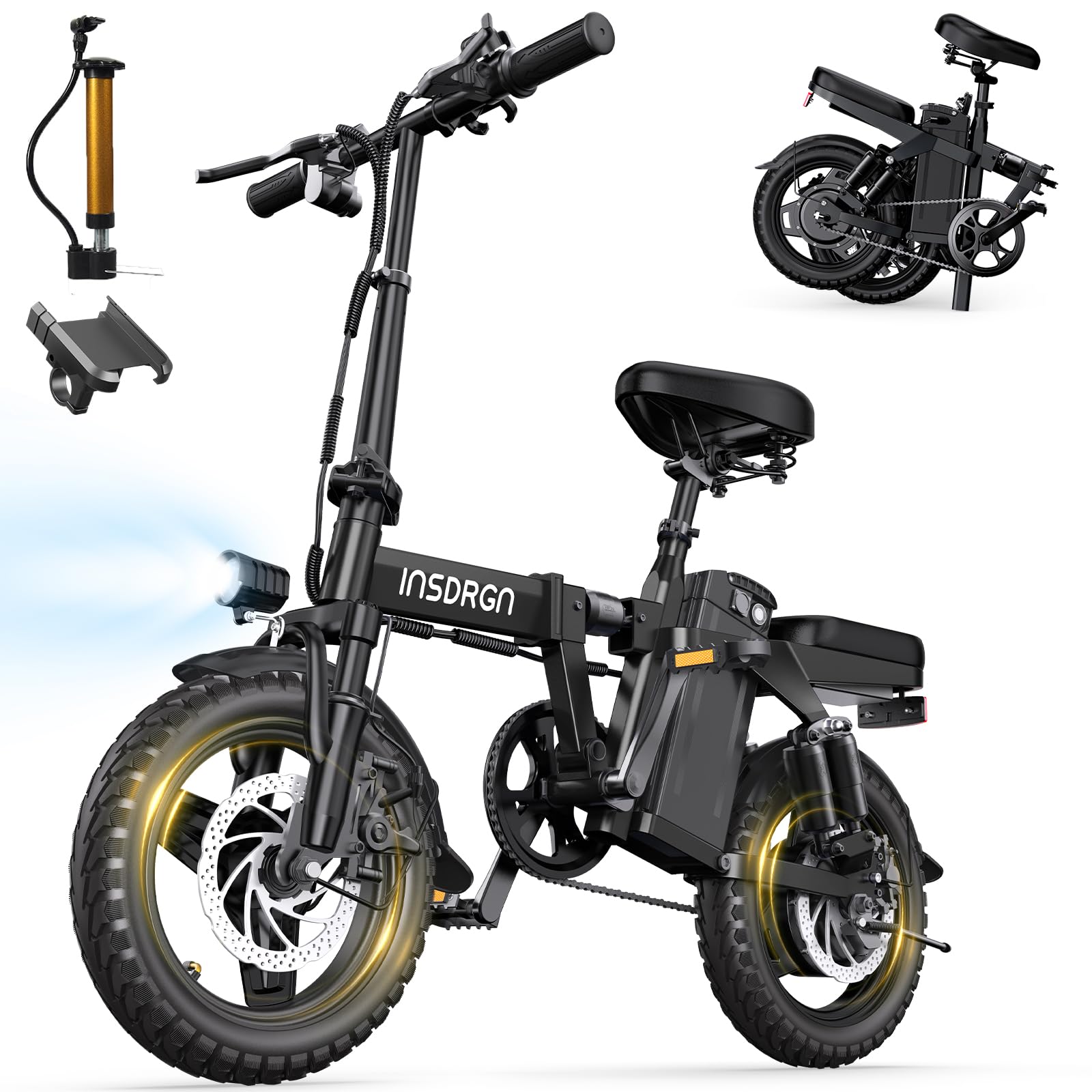 INSDRGN Folding Electric Bike