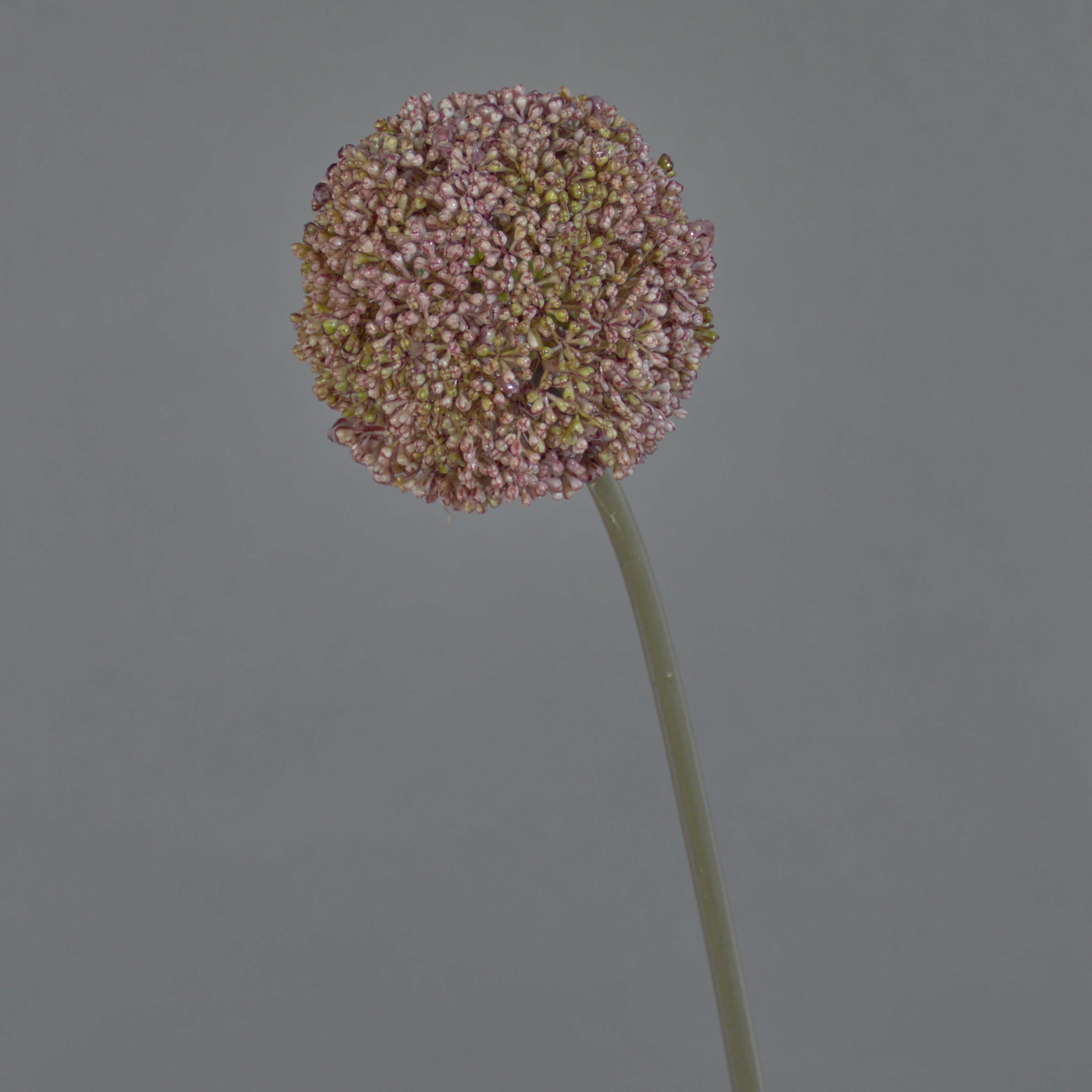 Artplants Violet .De Artificial Allium Boutros, 30"/75Cm - Artificial Flowers/False Allium